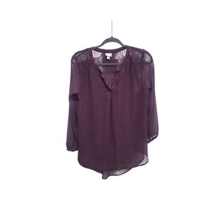 Women's Purple Blouse